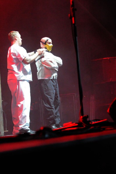 Disturbed at the Mayhem Festival Verizon Wireless Amphitheater