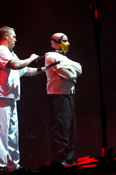 Disturbed at the Mayhem Festival Verizon Wireless Amphitheater