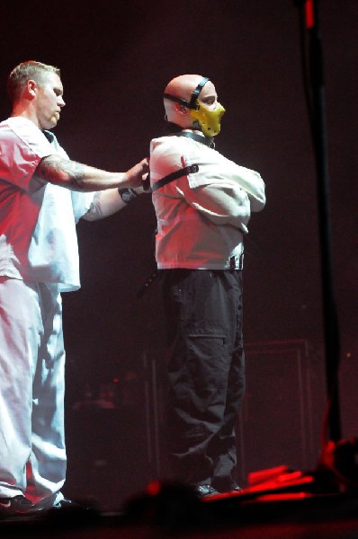 Disturbed at the Mayhem Festival Verizon Wireless Amphitheater