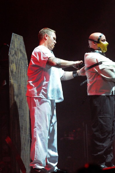 Disturbed at the Mayhem Festival Verizon Wireless Amphitheater