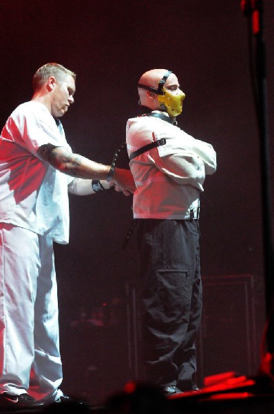 Disturbed at the Mayhem Festival Verizon Wireless Amphitheater