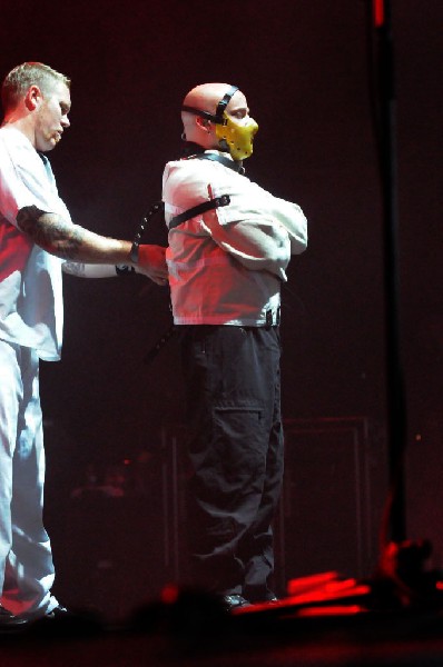 Disturbed at the Mayhem Festival Verizon Wireless Amphitheater