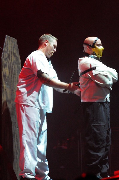 Disturbed at the Mayhem Festival Verizon Wireless Amphitheater