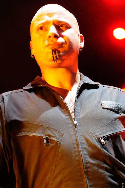 Disturbed at the Mayhem Festival Verizon Wireless Amphitheater