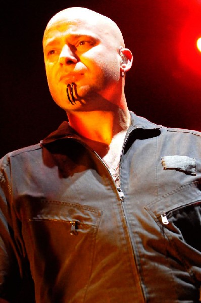 Disturbed at the Mayhem Festival Verizon Wireless Amphitheater