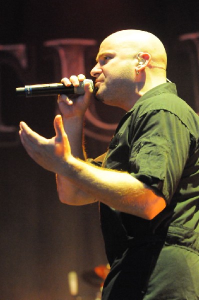 Disturbed at the Mayhem Festival Verizon Wireless Amphitheater