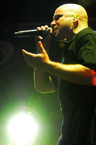 Disturbed at the Mayhem Festival Verizon Wireless Amphitheater