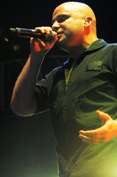 Disturbed at the Mayhem Festival Verizon Wireless Amphitheater