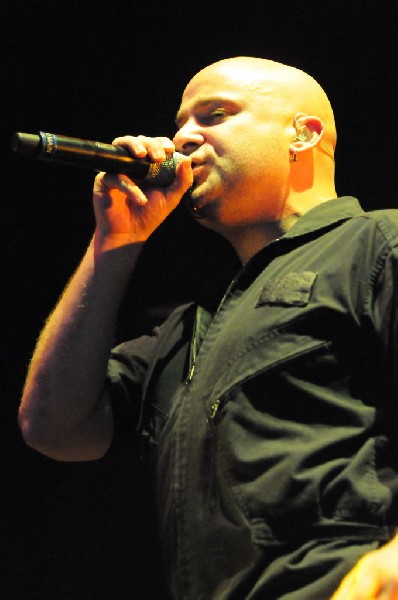 Disturbed at the Mayhem Festival Verizon Wireless Amphitheater