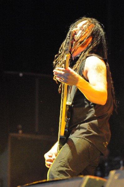 Disturbed at the Mayhem Festival Verizon Wireless Amphitheater