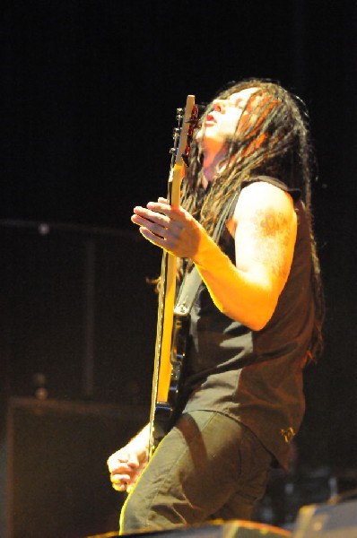 Disturbed at the Mayhem Festival Verizon Wireless Amphitheater