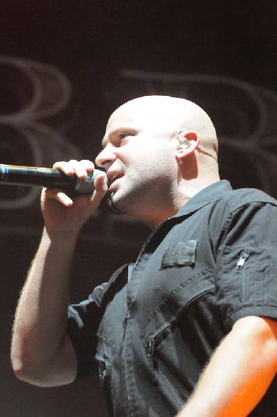 Disturbed at the Mayhem Festival Verizon Wireless Amphitheater