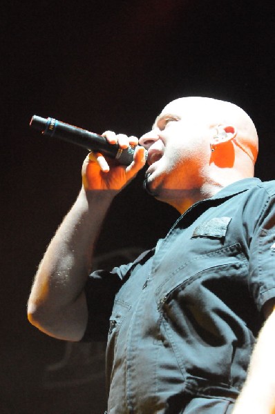 Disturbed at the Mayhem Festival Verizon Wireless Amphitheater