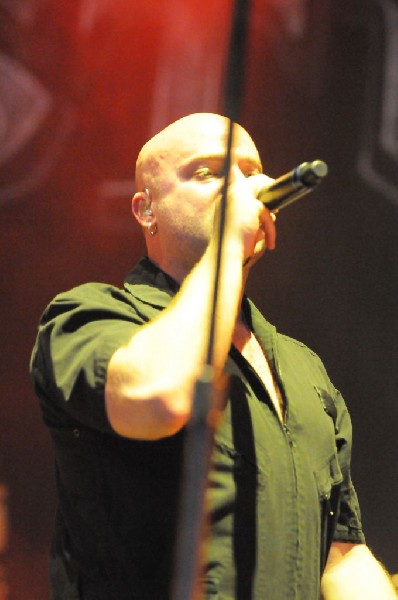 Disturbed at the Mayhem Festival Verizon Wireless Amphitheater