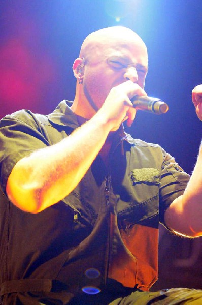 Disturbed at the Mayhem Festival Verizon Wireless Amphitheater