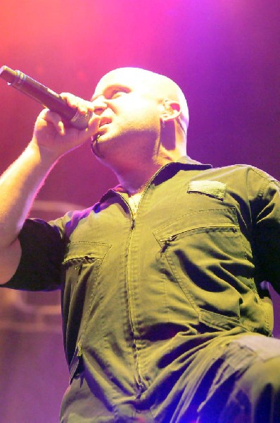 Disturbed at the Mayhem Festival Verizon Wireless Amphitheater