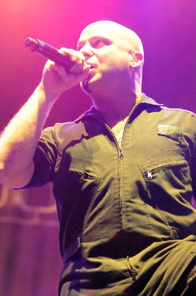 Disturbed at the Mayhem Festival Verizon Wireless Amphitheater