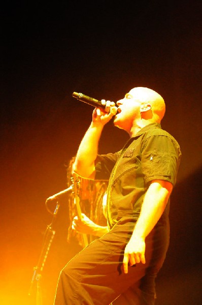 Disturbed at the Mayhem Festival Verizon Wireless Amphitheater