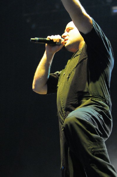 Disturbed at the Mayhem Festival Verizon Wireless Amphitheater