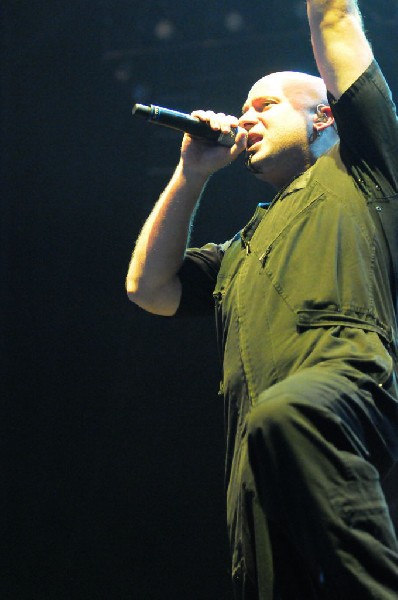 Disturbed at the Mayhem Festival Verizon Wireless Amphitheater