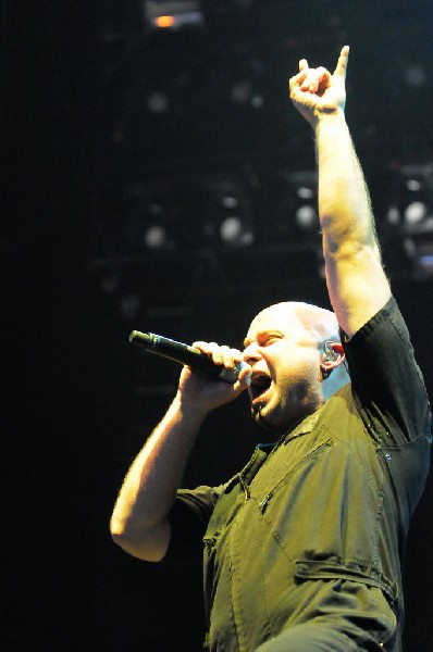 Disturbed at the Mayhem Festival Verizon Wireless Amphitheater