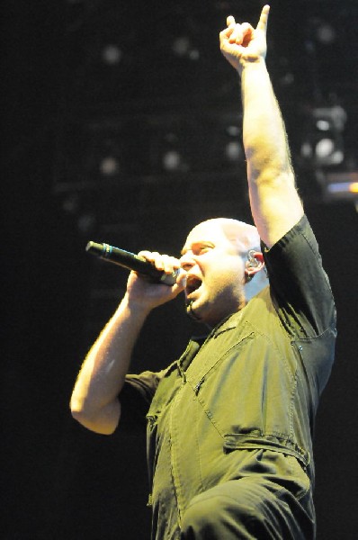 Disturbed at the Mayhem Festival Verizon Wireless Amphitheater