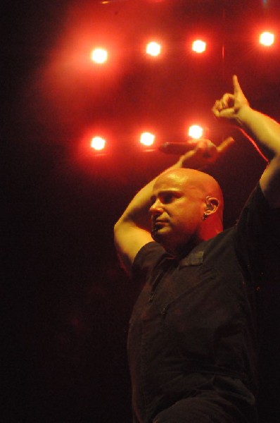 Disturbed at the Mayhem Festival Verizon Wireless Amphitheater