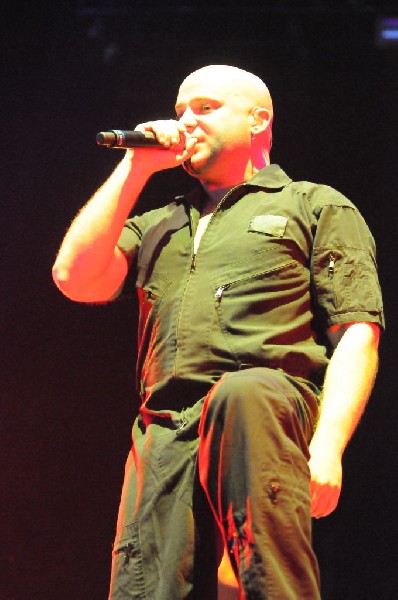 Disturbed at the Mayhem Festival Verizon Wireless Amphitheater