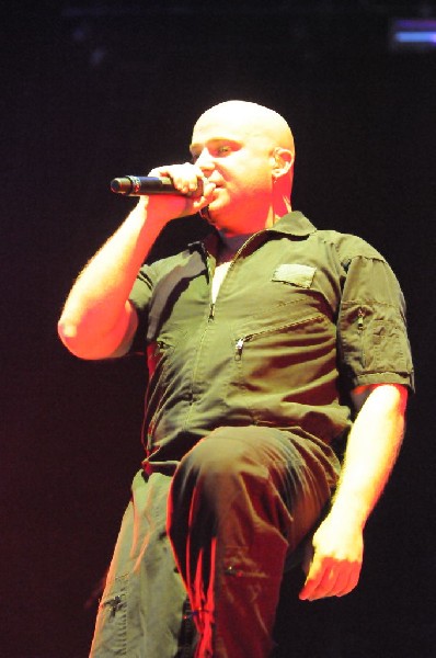 Disturbed at the Mayhem Festival Verizon Wireless Amphitheater