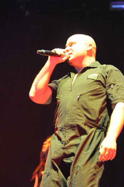 Disturbed at the Mayhem Festival Verizon Wireless Amphitheater