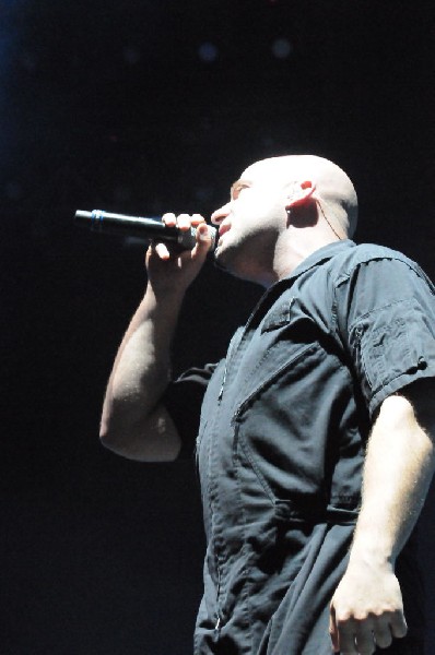 Disturbed at the Mayhem Festival Verizon Wireless Amphitheater