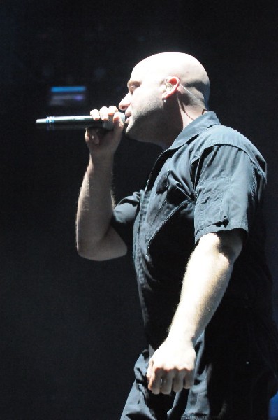 Disturbed at the Mayhem Festival Verizon Wireless Amphitheater