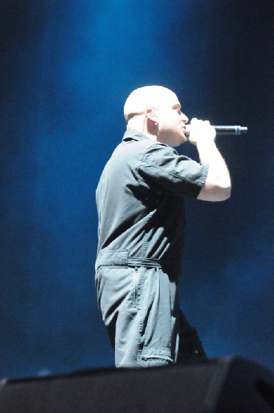 Disturbed at the Mayhem Festival Verizon Wireless Amphitheater