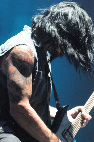 Disturbed at the Mayhem Festival Verizon Wireless Amphitheater