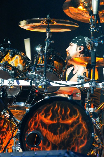 Disturbed at the Mayhem Festival Verizon Wireless Amphitheater