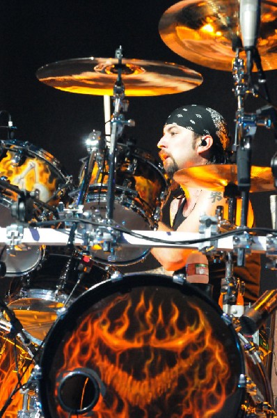 Disturbed at the Mayhem Festival Verizon Wireless Amphitheater