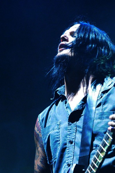 Disturbed at the Mayhem Festival Verizon Wireless Amphitheater