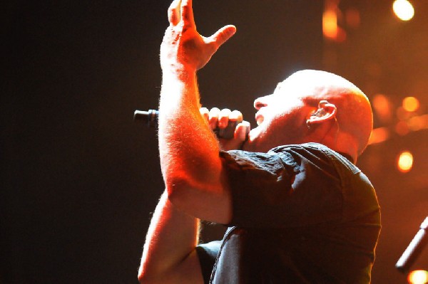 Disturbed at the Mayhem Festival Verizon Wireless Amphitheater