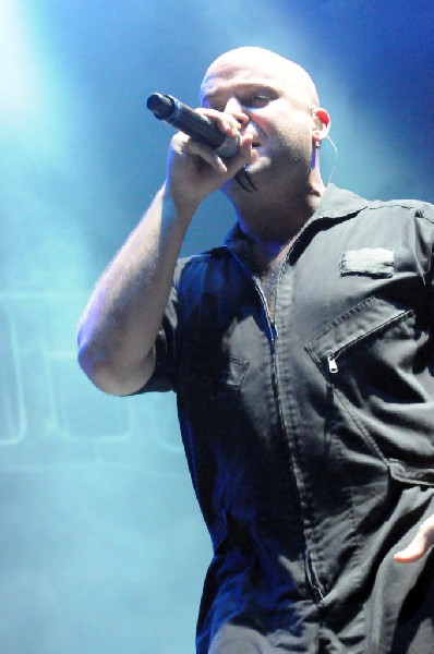 Disturbed at the Mayhem Festival Verizon Wireless Amphitheater