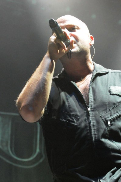 Disturbed at the Mayhem Festival Verizon Wireless Amphitheater