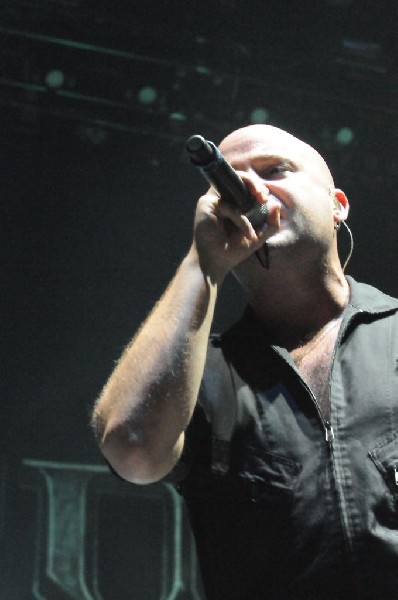 Disturbed at the Mayhem Festival Verizon Wireless Amphitheater