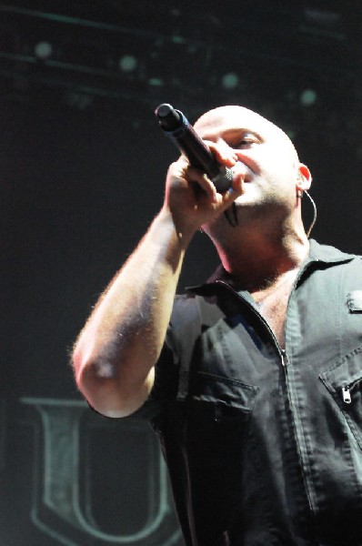 Disturbed at the Mayhem Festival Verizon Wireless Amphitheater