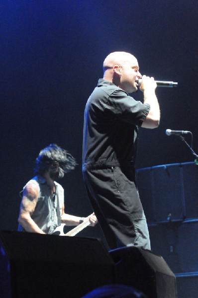 Disturbed at the Mayhem Festival Verizon Wireless Amphitheater