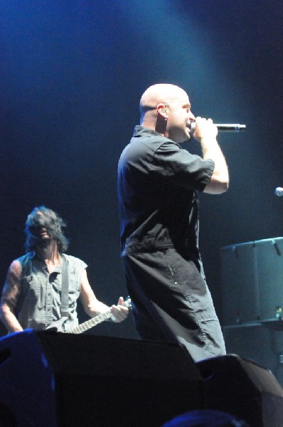 Disturbed at the Mayhem Festival Verizon Wireless Amphitheater