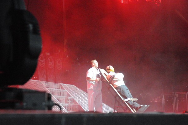 Disturbed at the Mayhem Festival Verizon Wireless Amphitheater