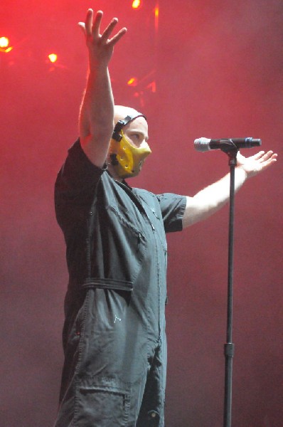 Disturbed at the Mayhem Festival Verizon Wireless Amphitheater