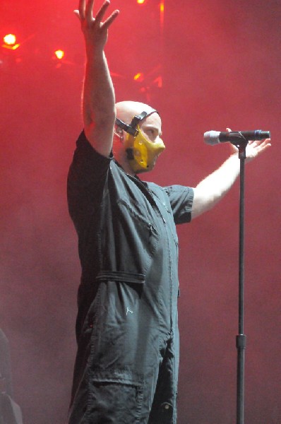 Disturbed at the Mayhem Festival Verizon Wireless Amphitheater