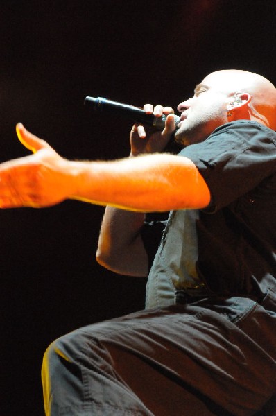 Disturbed at the Mayhem Festival Verizon Wireless Amphitheater