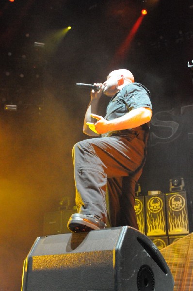 Disturbed at the Mayhem Festival Verizon Wireless Amphitheater