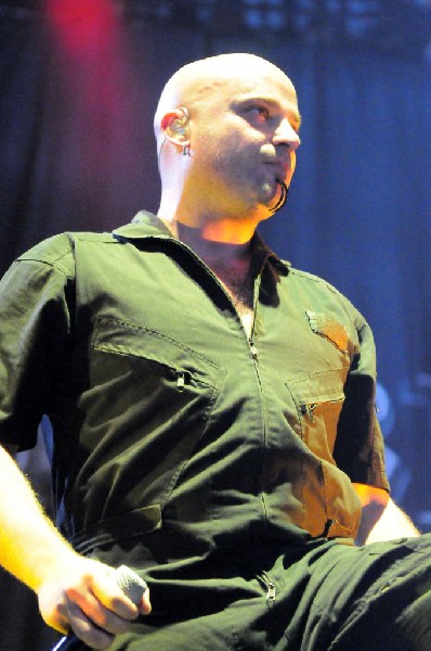 Disturbed at the Mayhem Festival Verizon Wireless Amphitheater